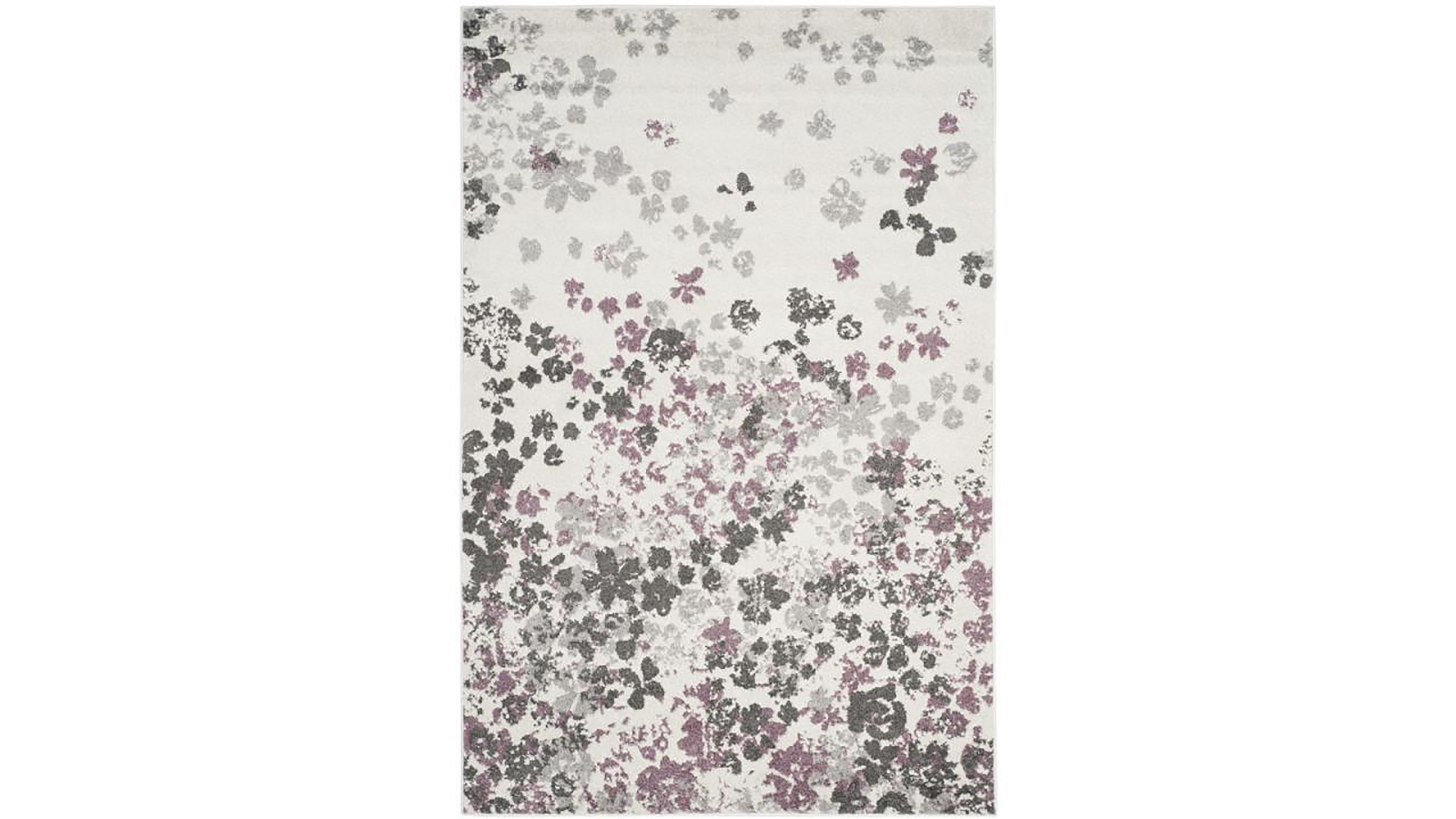 Safavieh Adirondack 115 Ivory and Purple 8' x 10' Area Rug