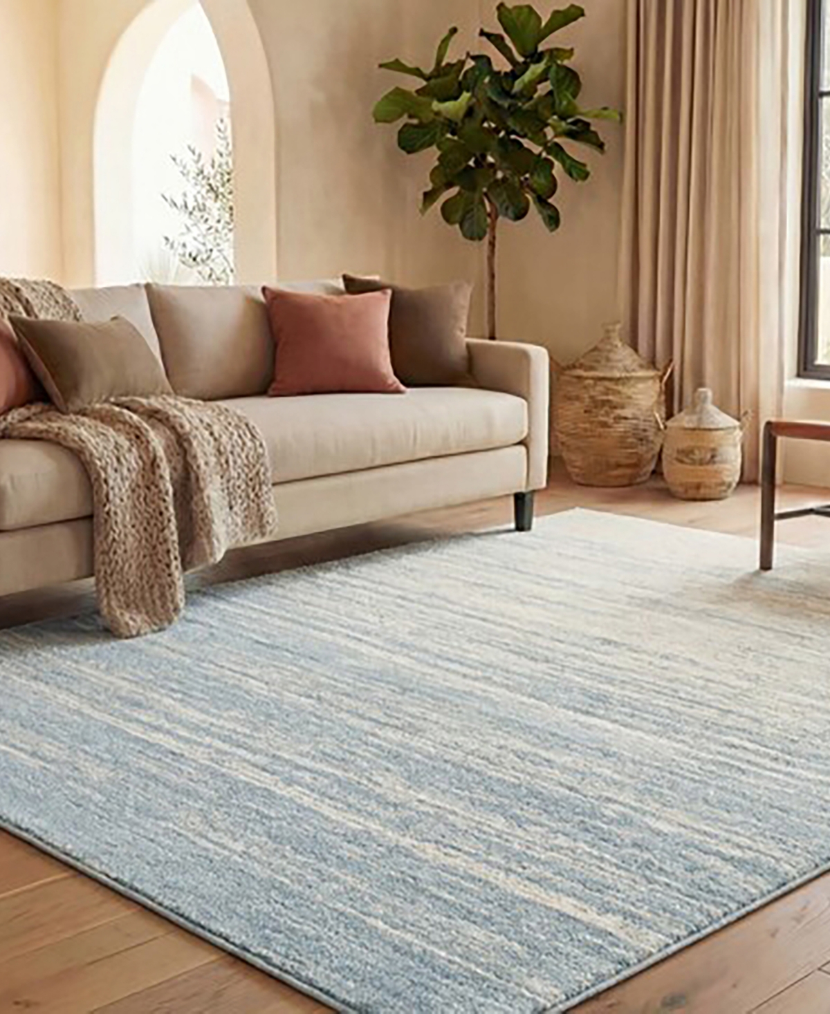 Safavieh Adirondack 113 Slate and Cream 8' x 10' Area Rug