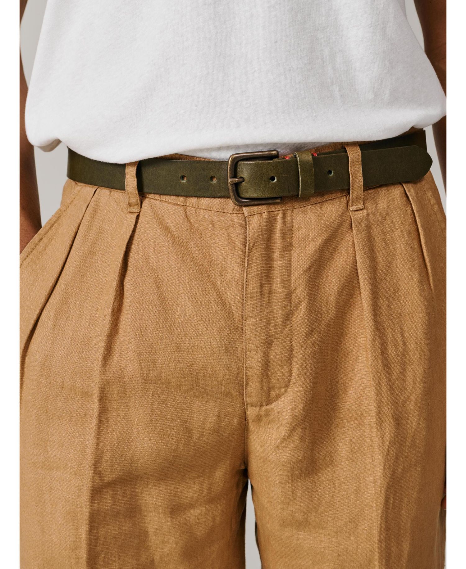 Men's Belvedere Relaxed Linen Trouser