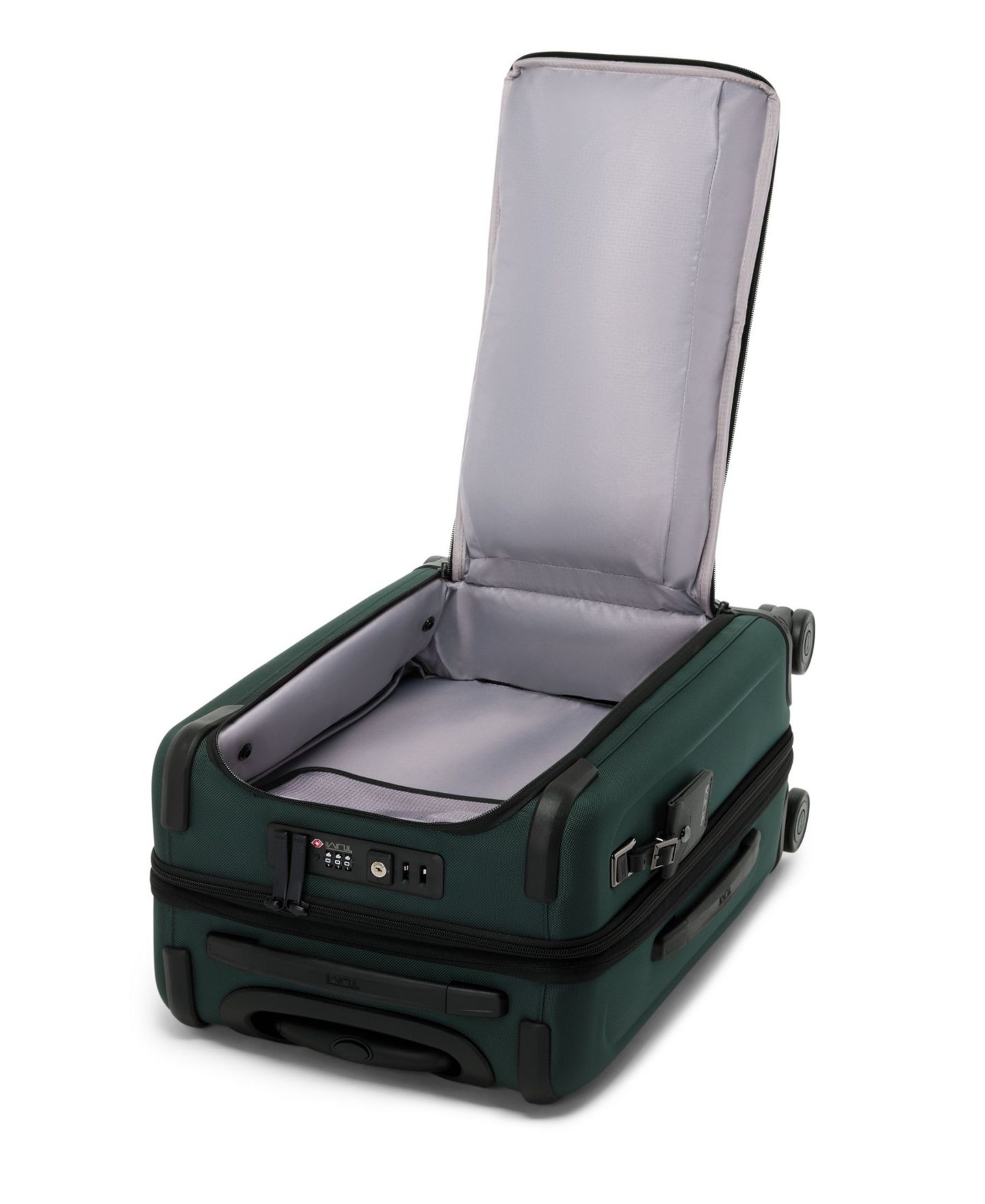 Чемодан TUMI Alpha Dual Access Expandable Carry-On Luggage, цвет: Глубокий сосновый — фото 3