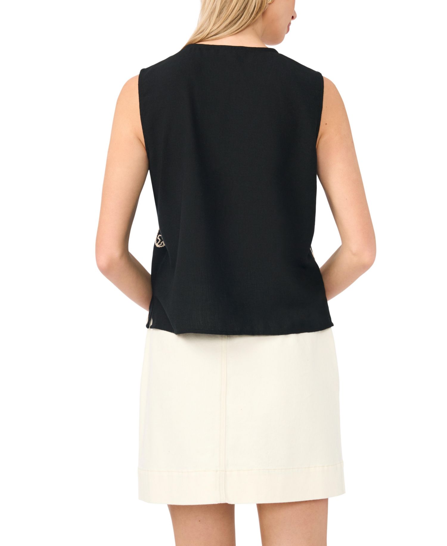 Women's V-Neck Sleeveless Top