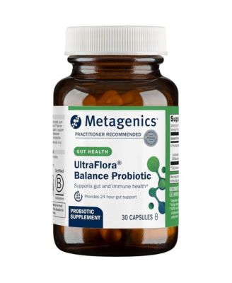 UltraFlora Balance Probiotic - Shelf-Stable Daily Gut Health Supplement for Digestive and Immune Support - 30 Capsules