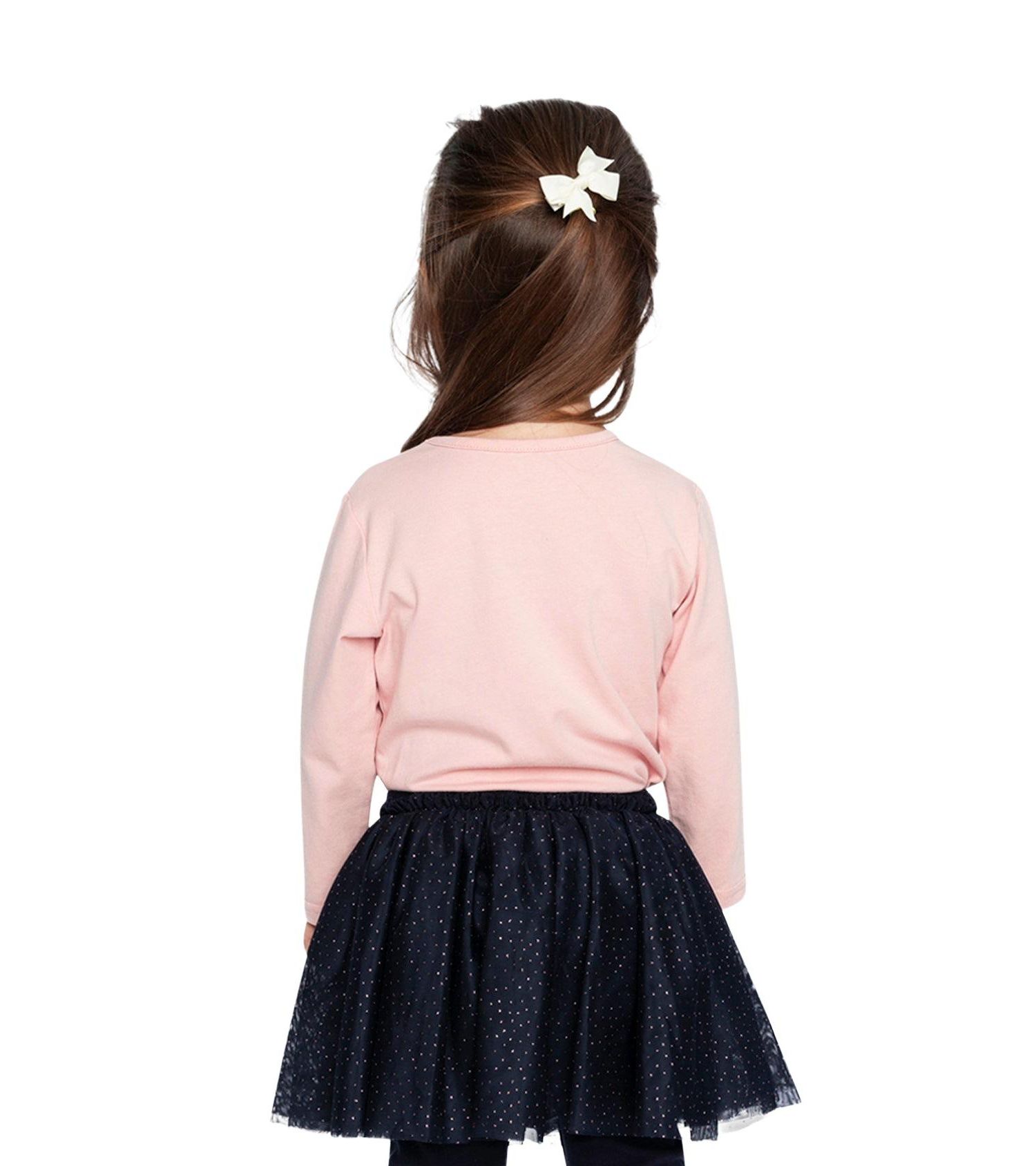 Little and Big Girl 6-8 Organic Cotton T-Shirt