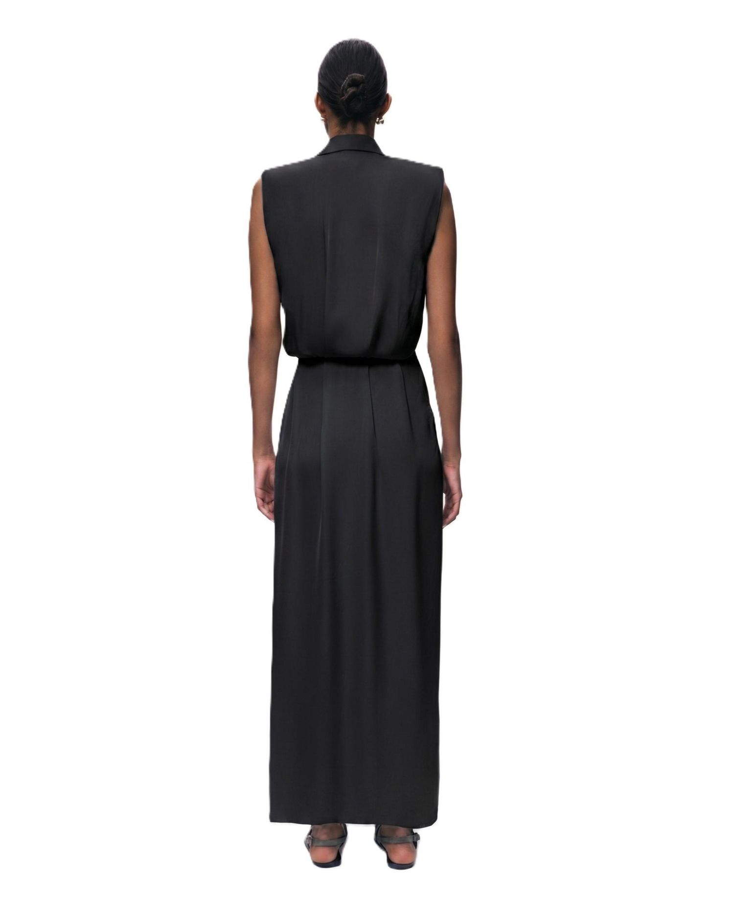 Women's Embellished Belt-Detail Maxi Dress
