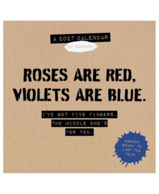 2027 Anti-Affirmations Wall Calendar