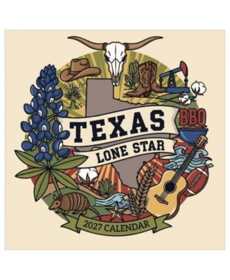 2027 Home Texas Wall Calendar