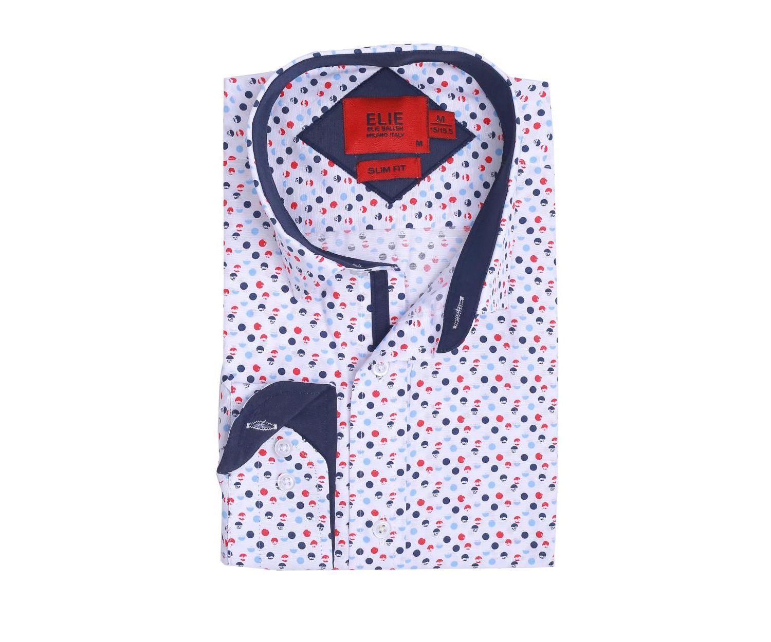 Men's Slim Fit Button-Down Shirt