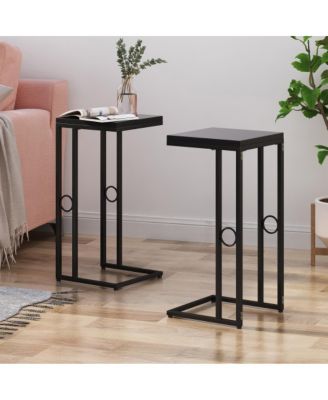 Christopher Knight Home Essex Modern C-Shape Iron End Table
