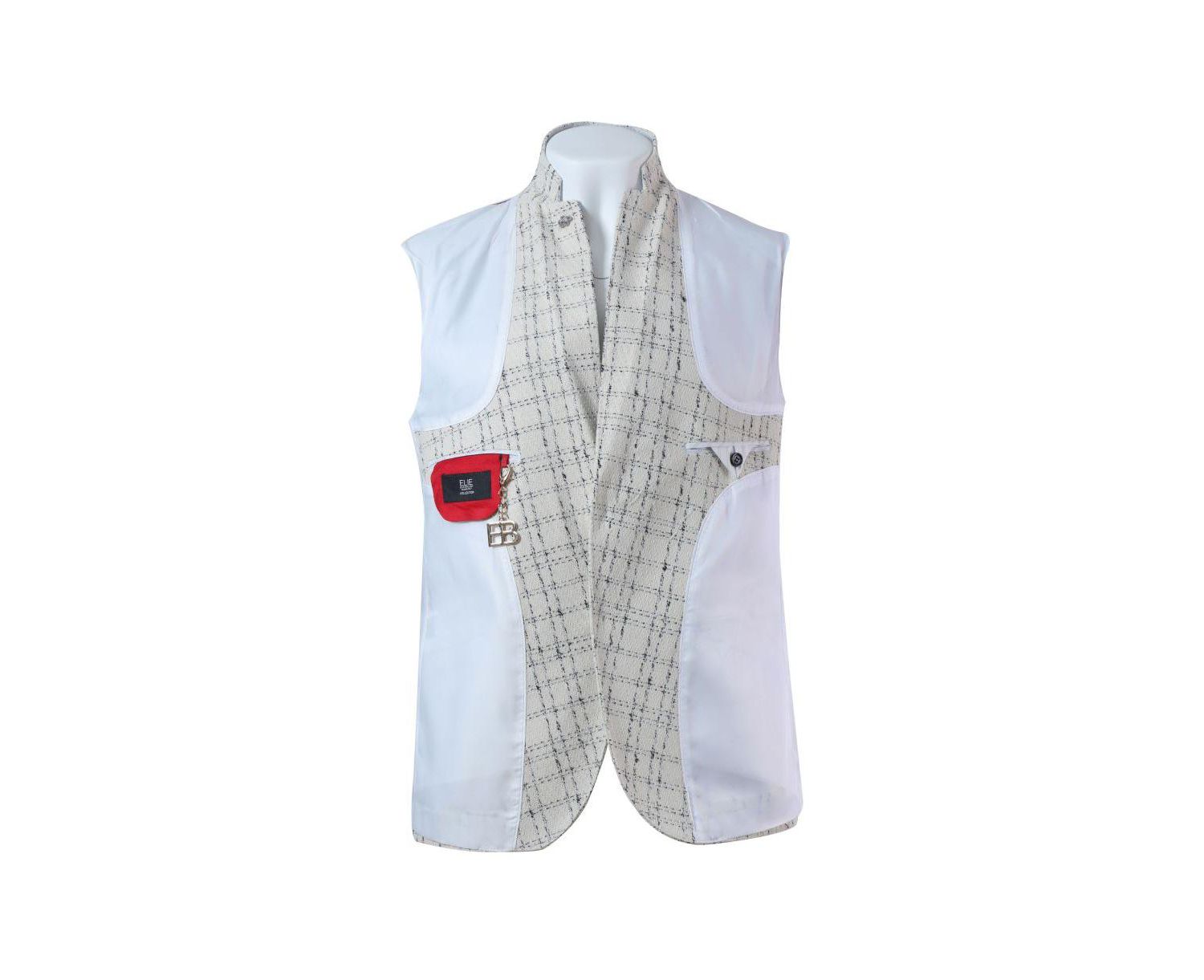 Men's Slim Fit Plaid Boucle Sport coat