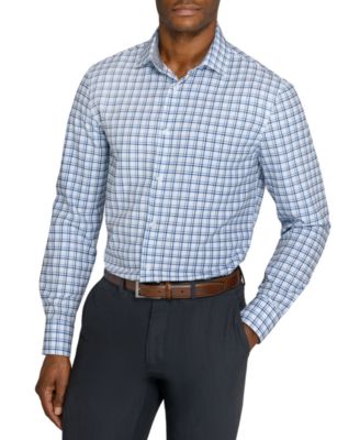 Men's Slim-Fit Performance Stretch Dress Shirt