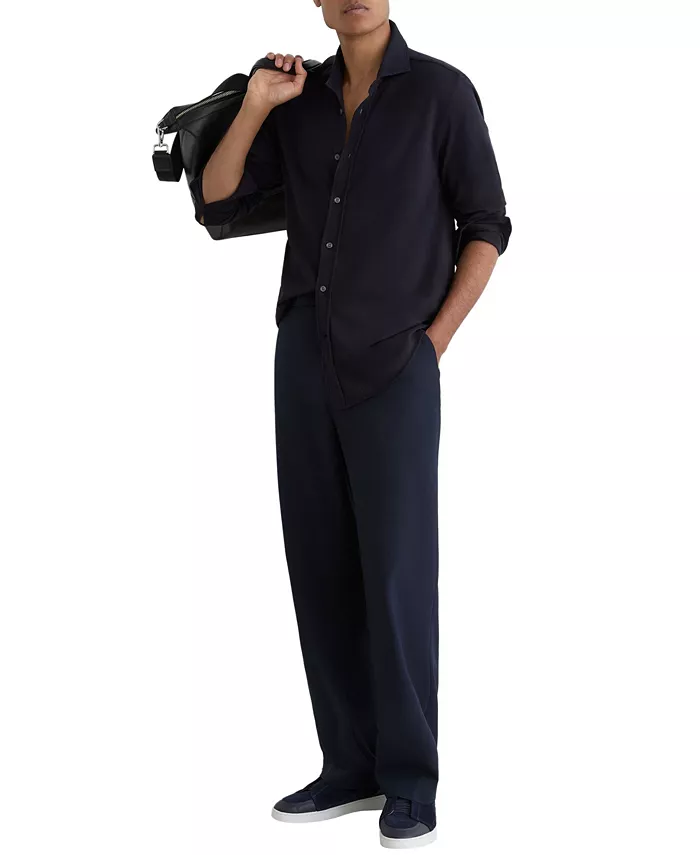 Men's Dasilva Garment Dyed Pique Shirt - thumbnail 2