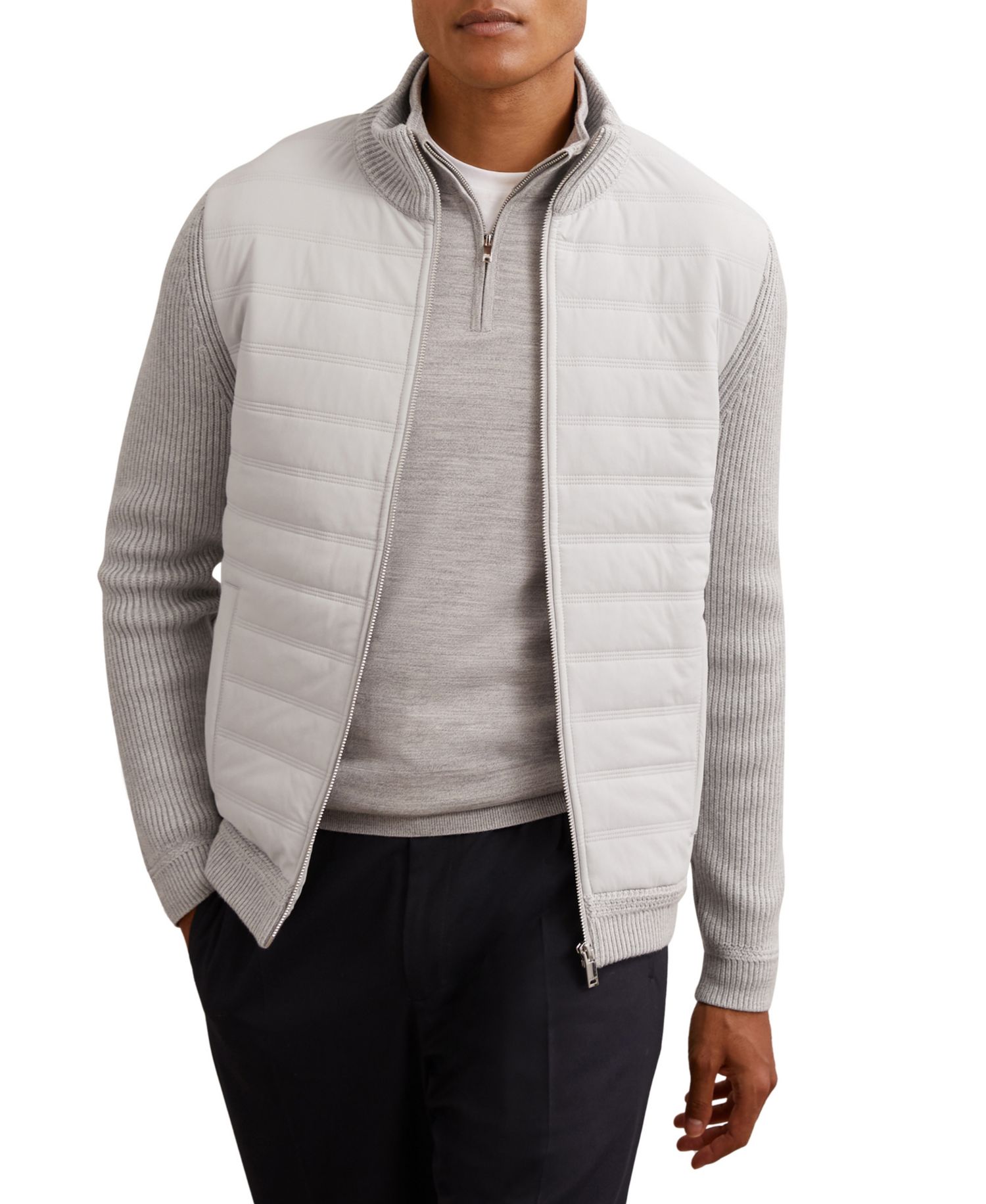 Men's Townsend Zip Through Funnel Quilted Jacket