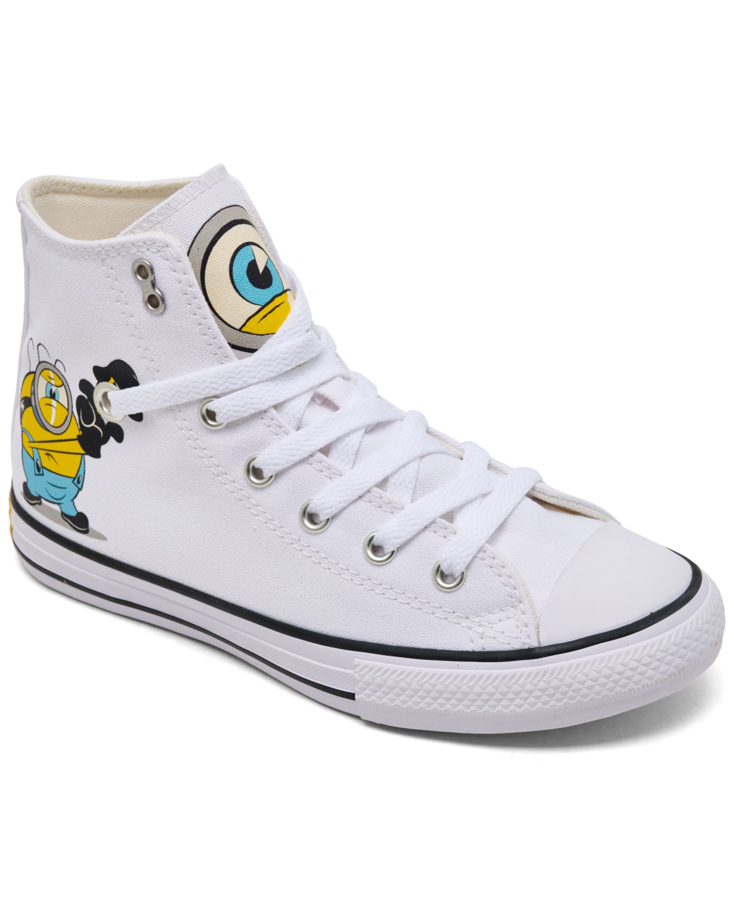 Little Kids Chuck Taylor All Star High Top Minions Lifestyle Sneakers from Finish Line