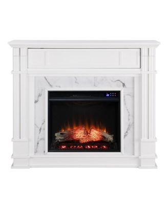 Highgate Electric Criss-Cross Electric Media Fireplace