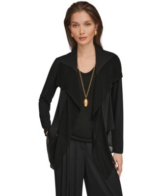 Women's Ruffle Front Jacket