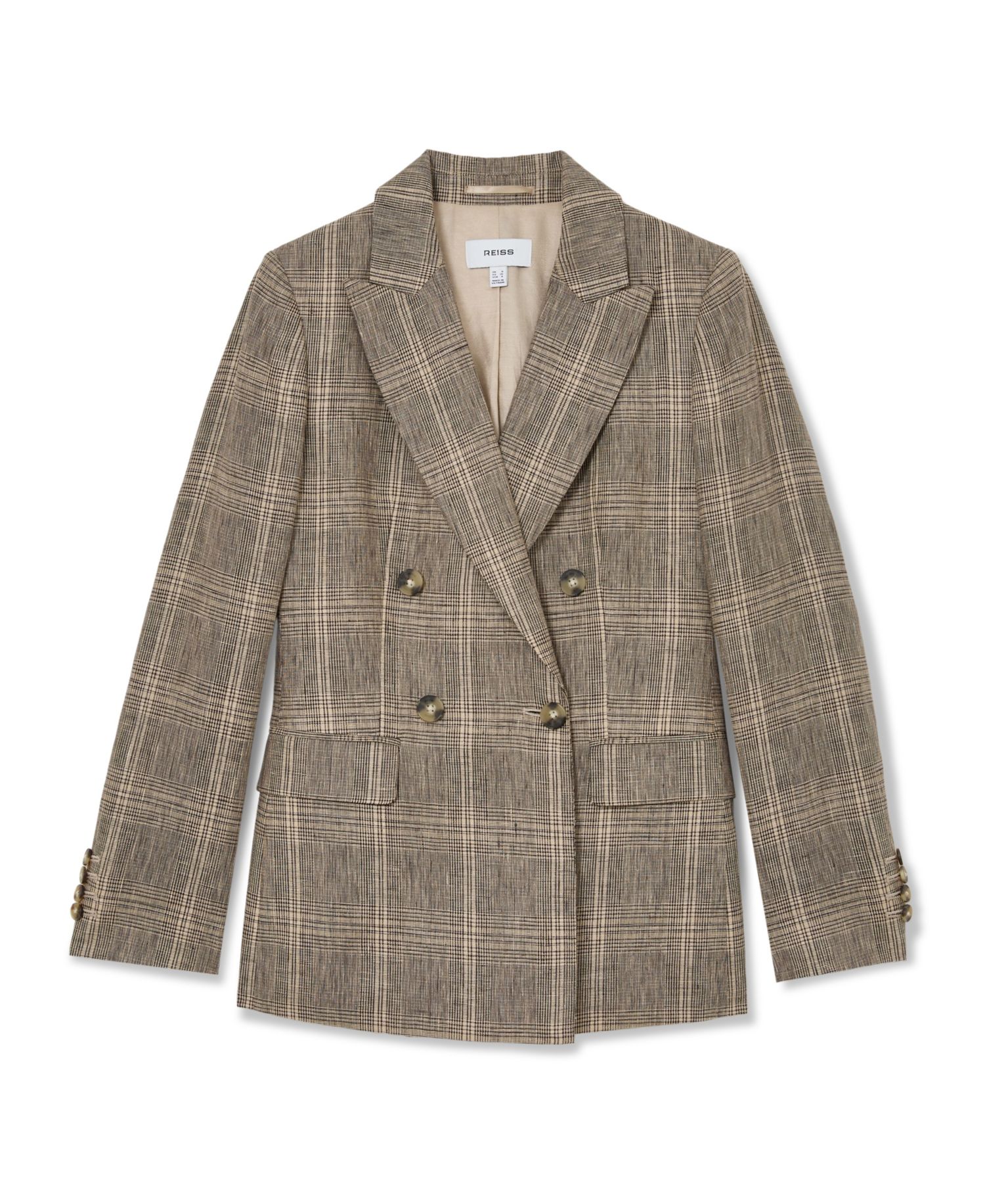 Women's Sybil Double Breasted Check Blazer