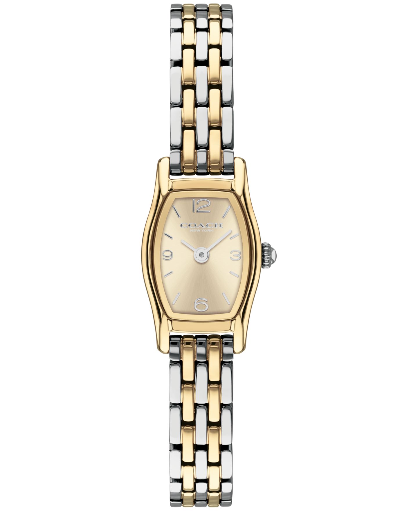 Женские часы COACH Greta Two-Tone Stainless Steel Bracelet Watch 15.3mm — фото 1