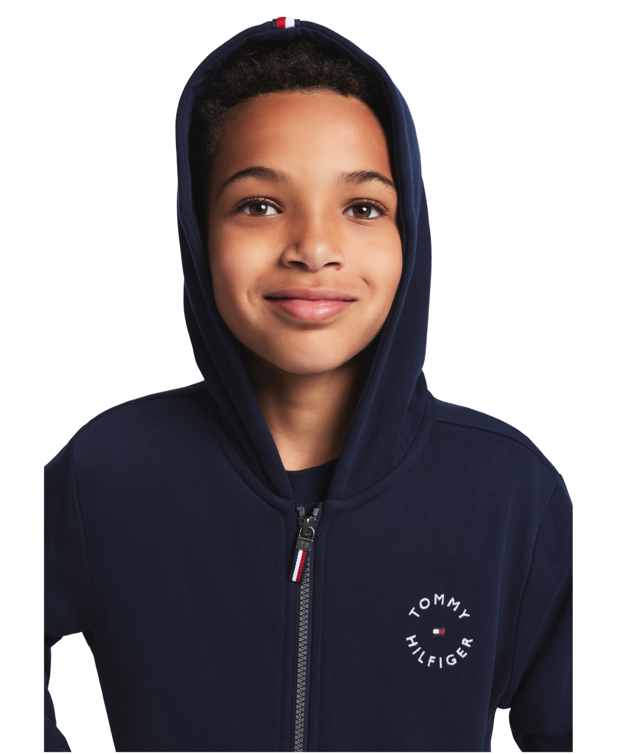 Tommy Hilfiger Boys' 8-20 Elevated Full-Zip Hoodie