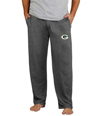Men's Charcoal Green Bay Packers Lightweight Quest Knit Sleep Pants