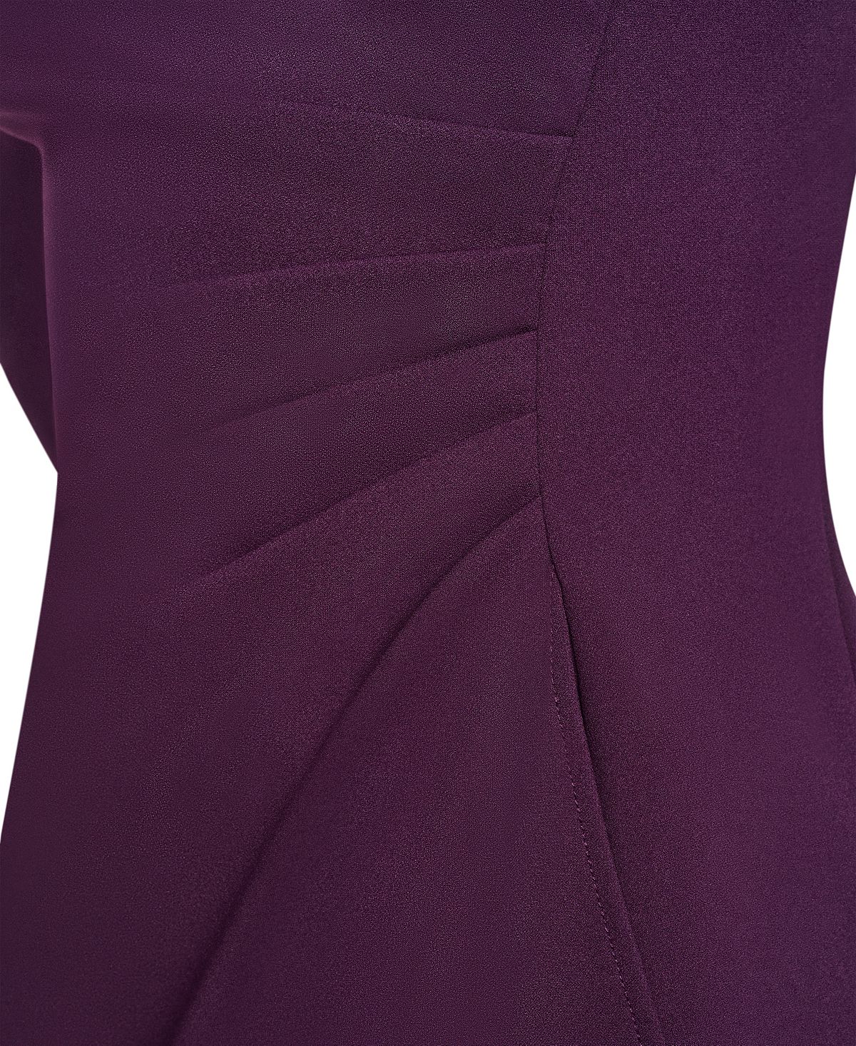 DKNY Women's Boat Neck Ruched Sheath Dress view 4 — MAYCSS fashion products