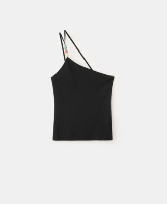 Women's Knit Asymmetric Top