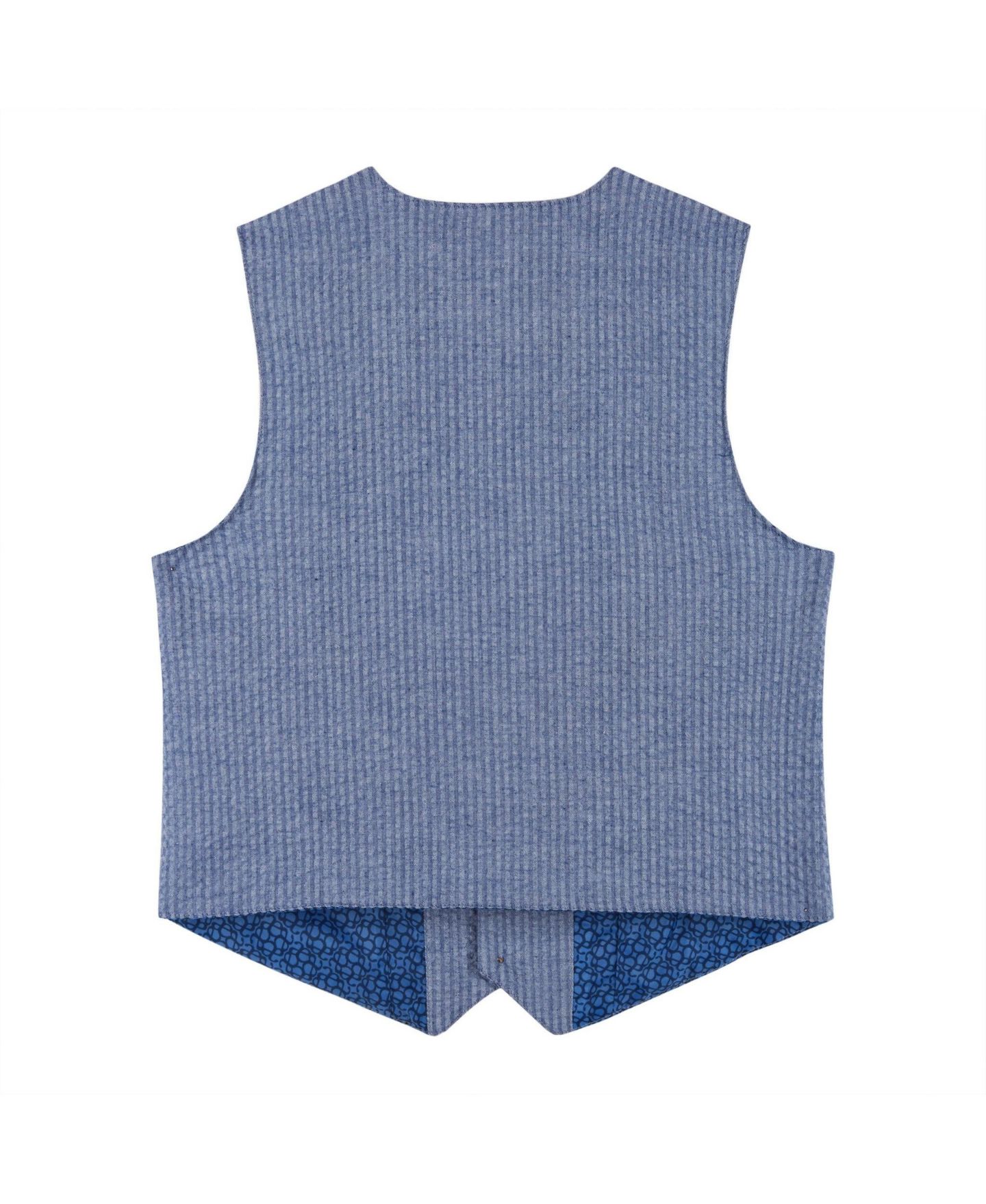 Жилеты Andy & Evan /Child Seersucker Vest Suit Set для мальчиков, цвет: Синий — фото 6