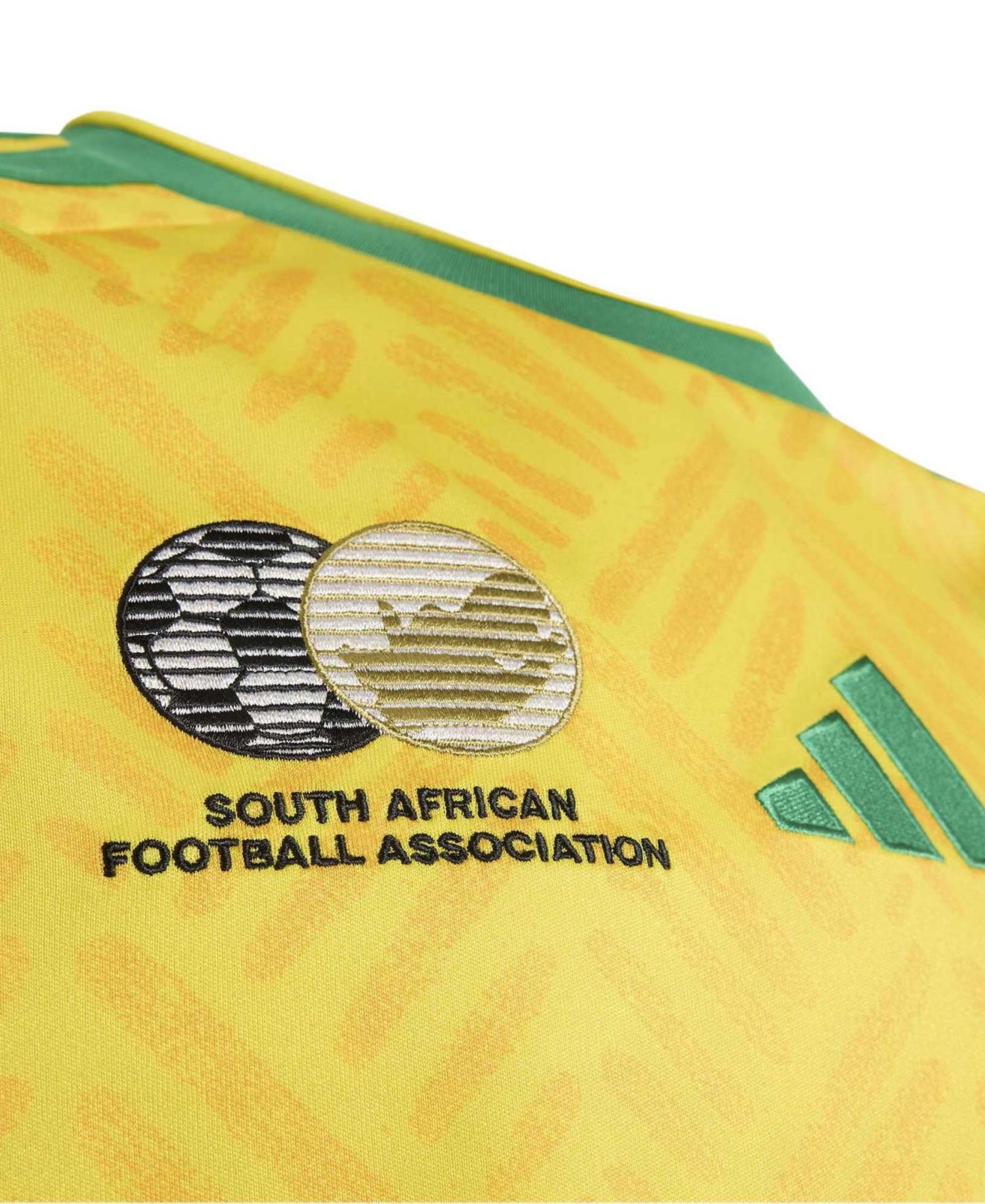 Big Boys and Girls Yellow South Africa National Team 2026 Home Replica Jersey