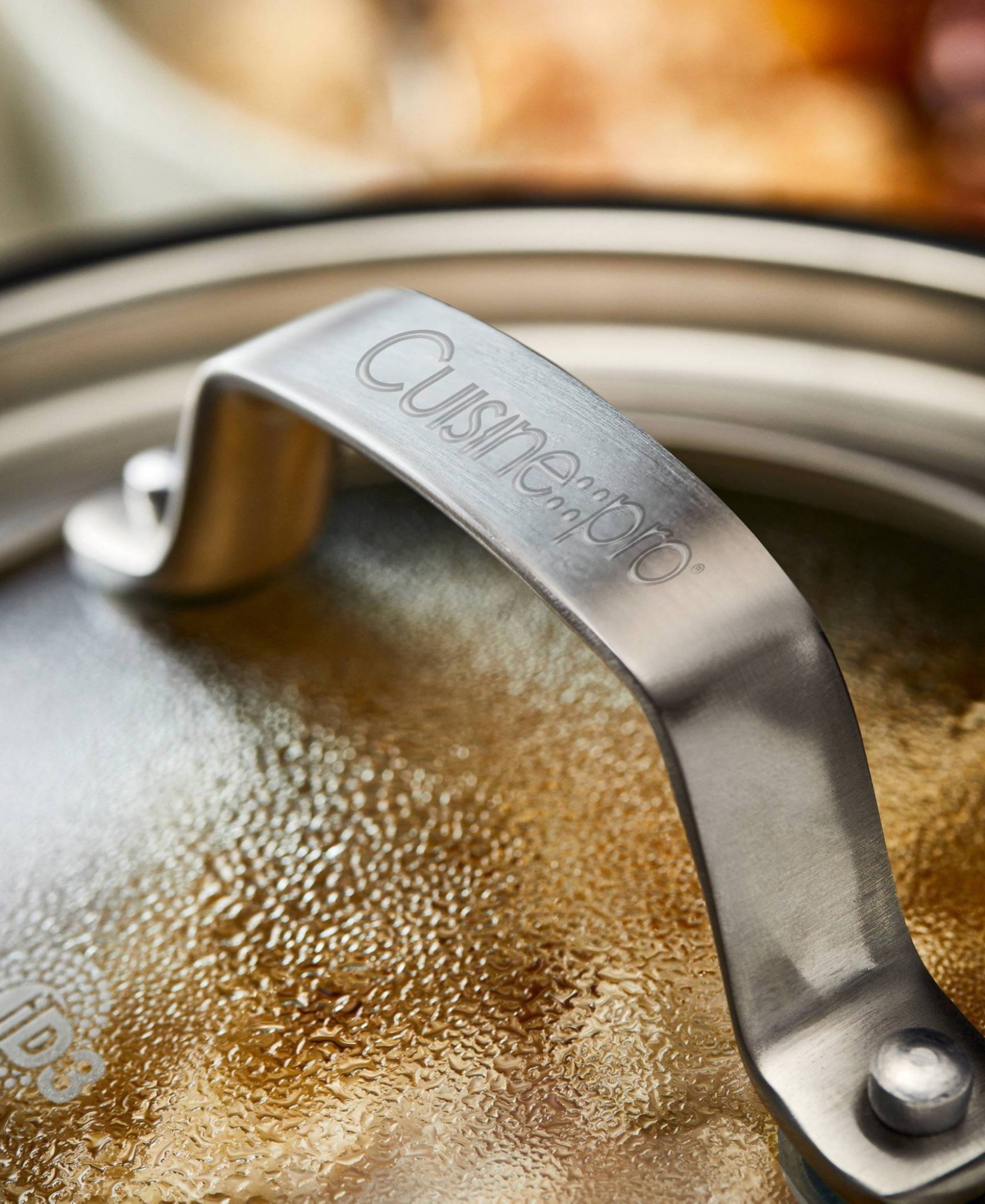 Cuisine::pro iD3 Stainless steal -Quart Saucepan with lid