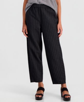 Women's High-Rise Ankle Lantern Pants