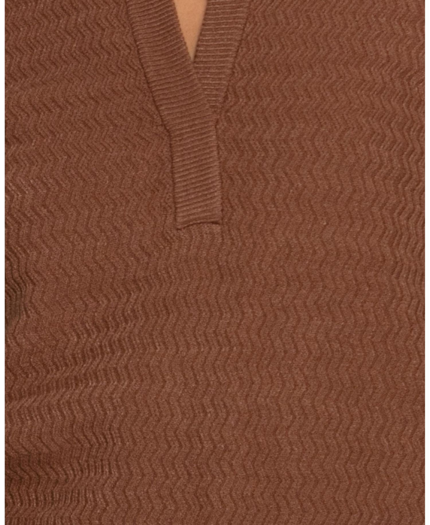 Women's Frankie Textured Knitted Long Sleeve Top