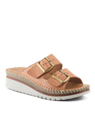 Women's Minisia Wedge with Adjustable Buckle Closure