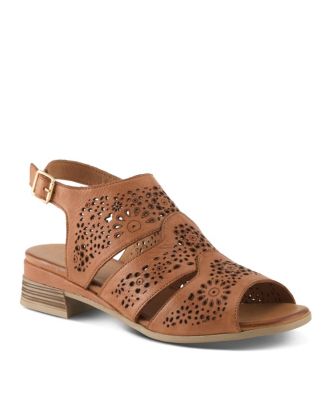 Women's Plasma Slingback Sandal Floral with Embroidery