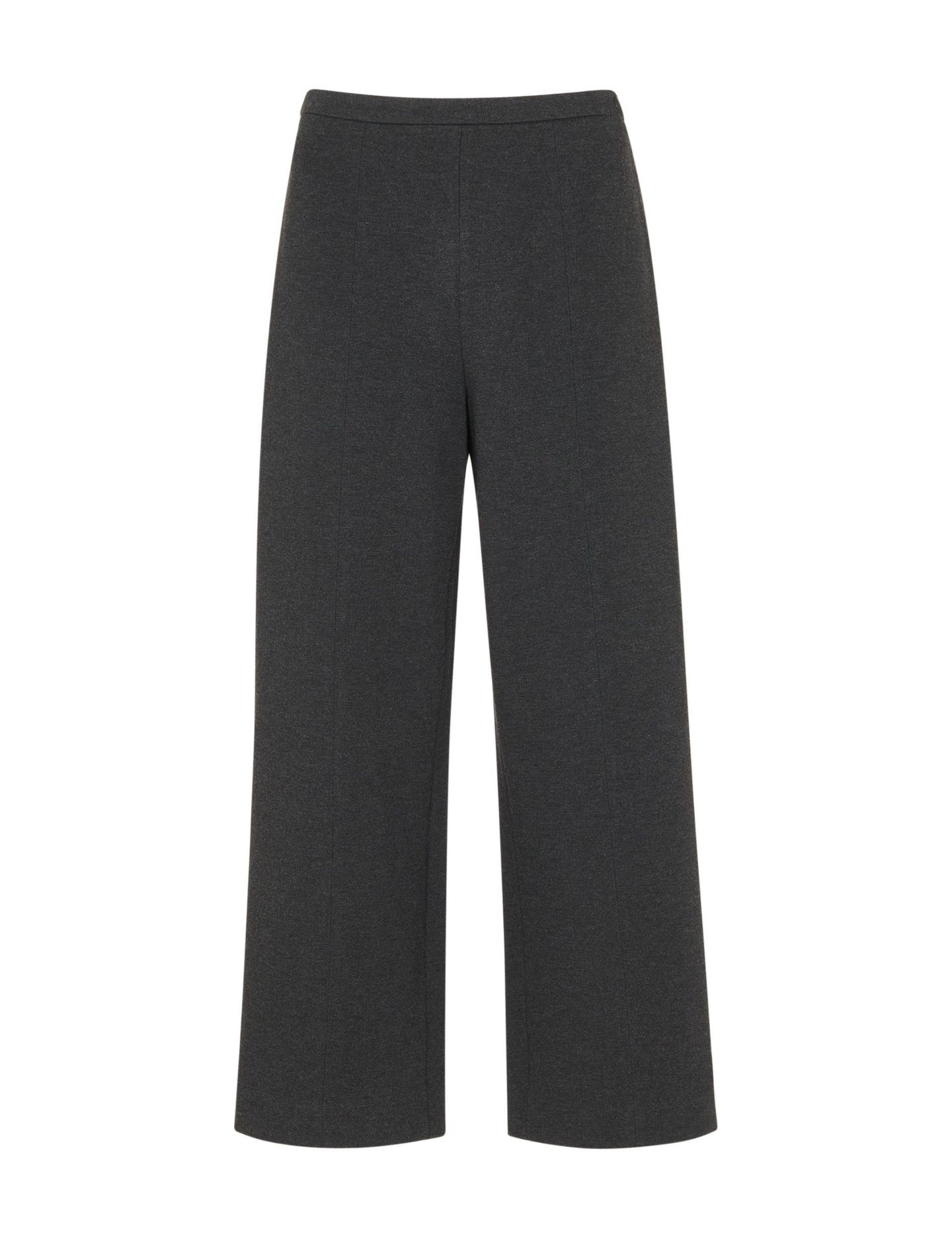 Женские брюки Whistles Camilla Wide Leg, цвет: Серый меланжевый — фото 3