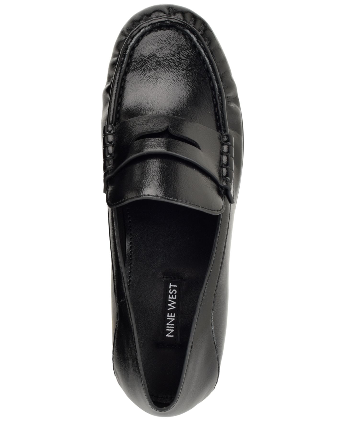 Женские туфли Nine West Rasco Slip-On Penny, цвет: Чёрный лаковый — фото 4