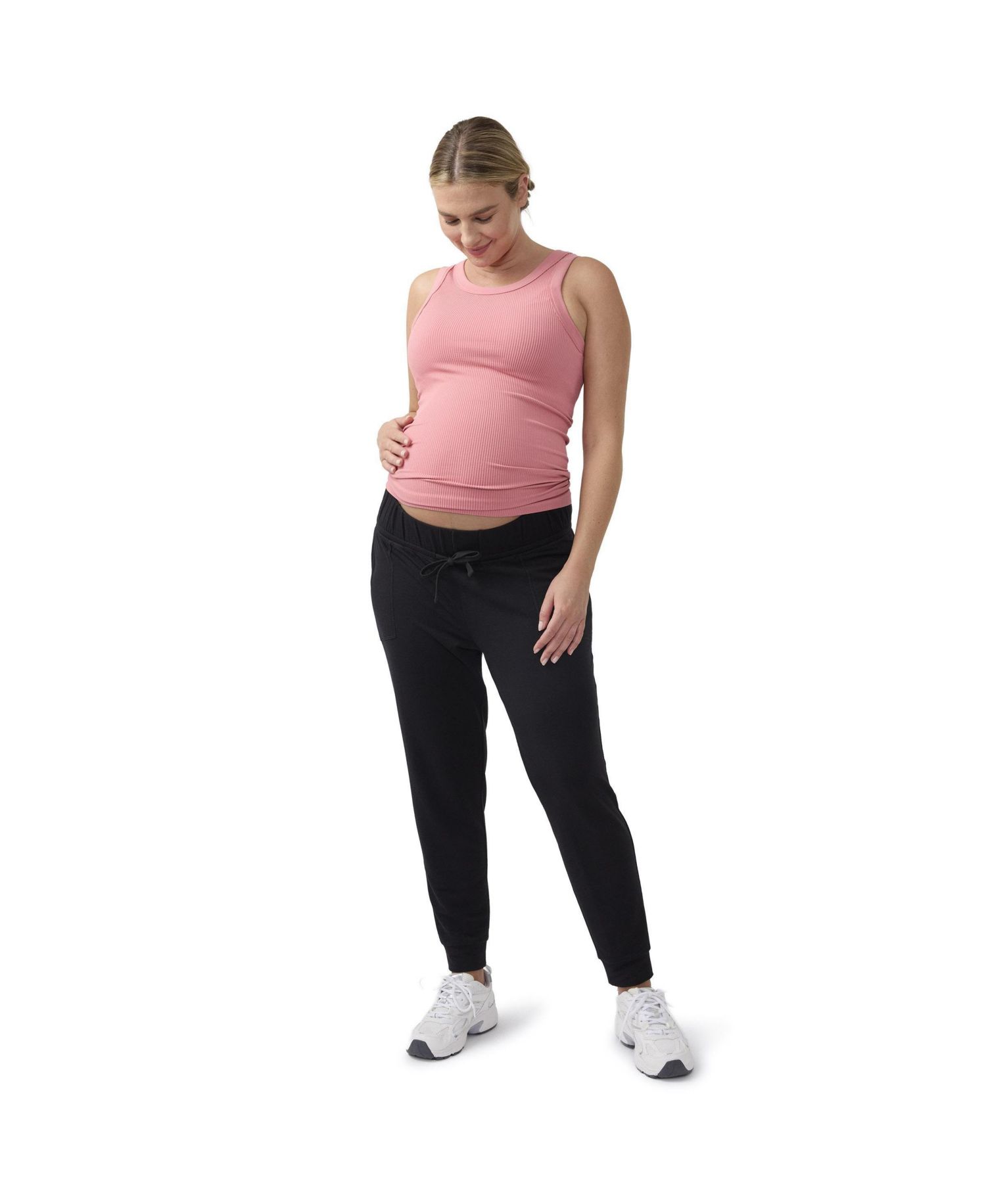 Women's maternity Knit Jogger Bundle 2-Pack
