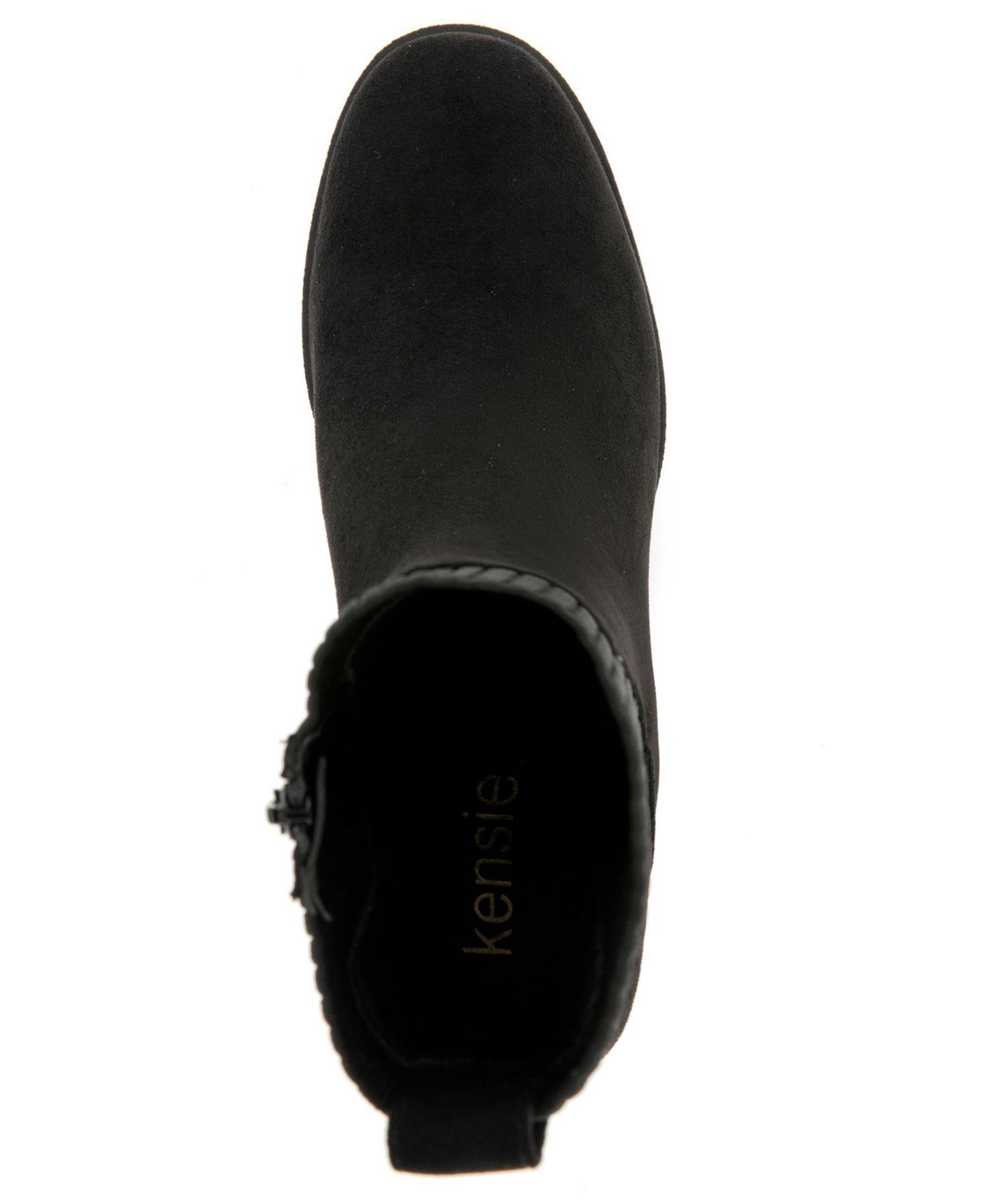 Женский свитер Kensie Nina Sweater Wedge Bootie, цвет: Чёрный — фото 4