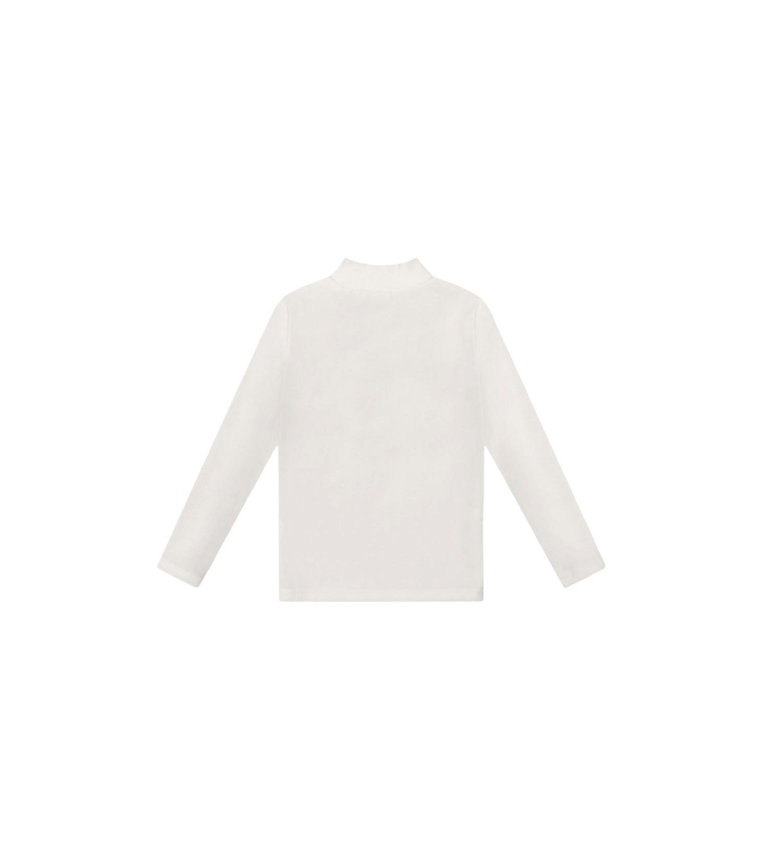 Big Girls 6-14 Brushed Rib Mock Neck Top