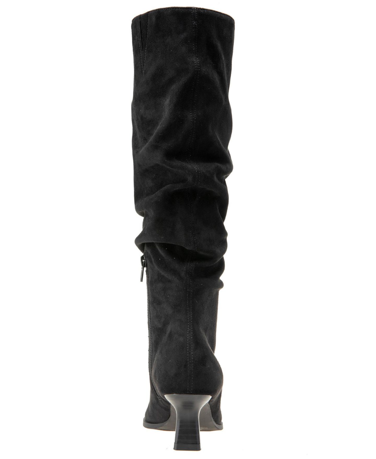 Женские ботинки Kensie Ulysse Slouch Knee-High Kitten Heel Boot, цвет: Чёрный — фото 3
