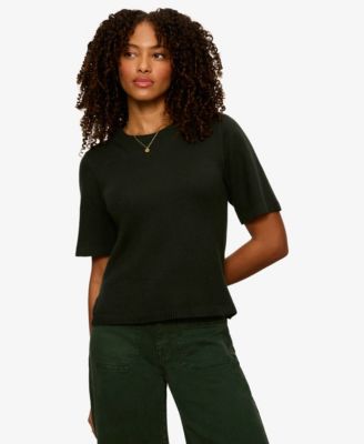 Petite Perfect Short-Sleeve Sweater T-Shirt