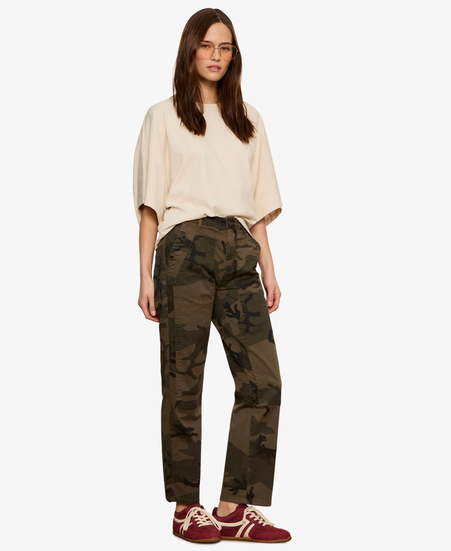 Petite Riot Tapered Ankle Pants
