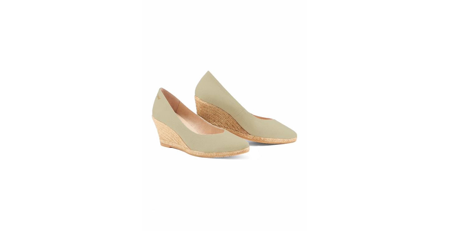 Женские сандалии VISCATA Roses Archive Canvas Sand Espadrilles, цвет: Чёрный — фото 2