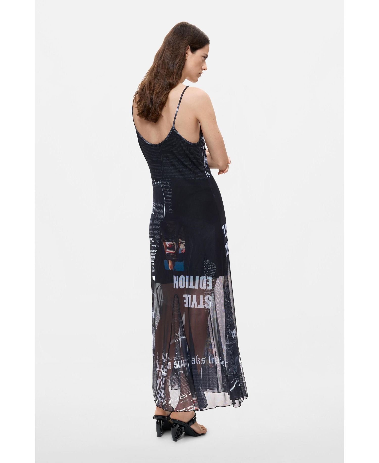 Women's Printed Strappy Dress
