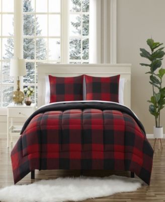 Buffalo Plaid 7-Piece Comforter Set, Full