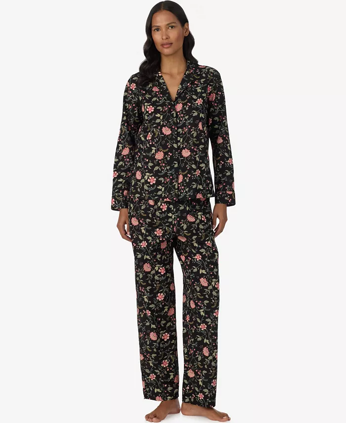 Women's Long-Sleeve Top & Drawstring Pants, 2-Piece Set - thumbnail 4