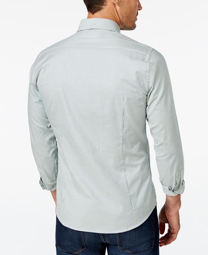 Barbour Men's Andrew Gingham Slim Fit Long-Sleeve Shirt - Macy's