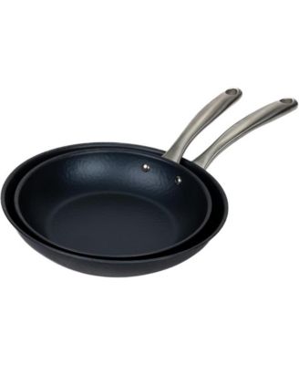 Black Angus 2-Piece Carbon Steel Frying Pan Set - Naturally Nonstick, Chemical-Free