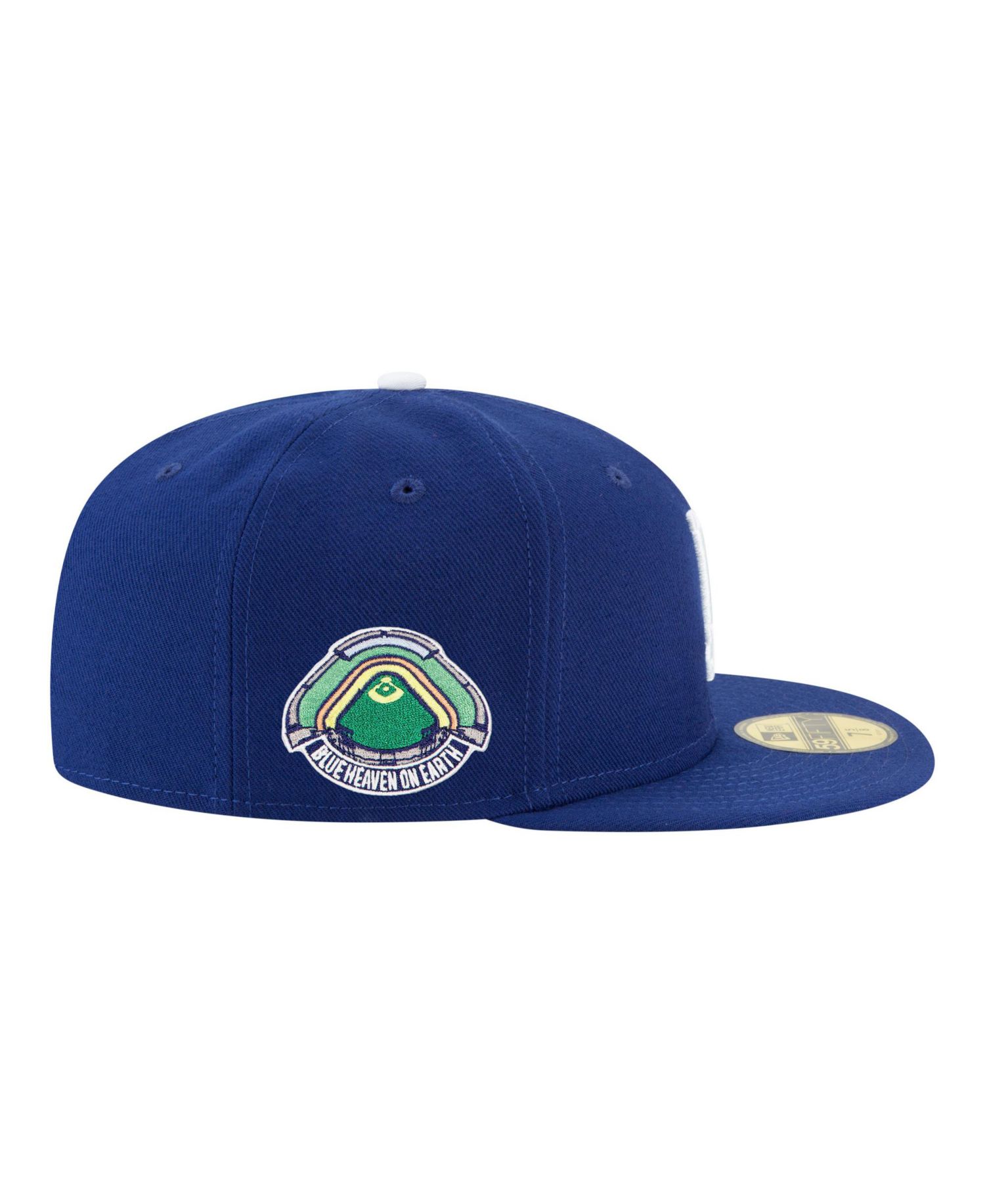 Men's Royal Los Angeles Dodgers Blue Heaven On Earth Stadium Patch 59FIFTY Fitted Hat