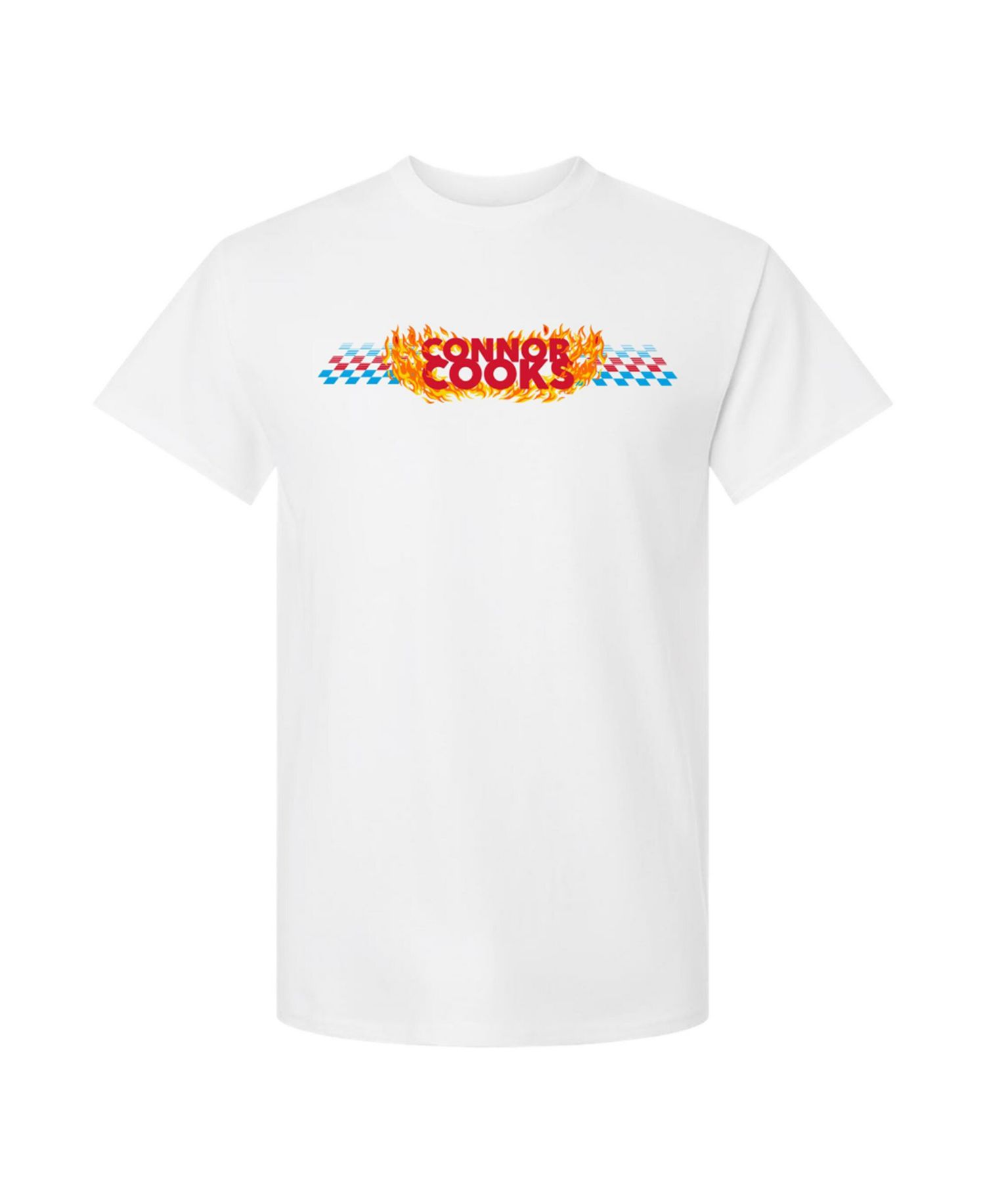 Men's White Connor Zilisch 88 Wendy's T-Shirt