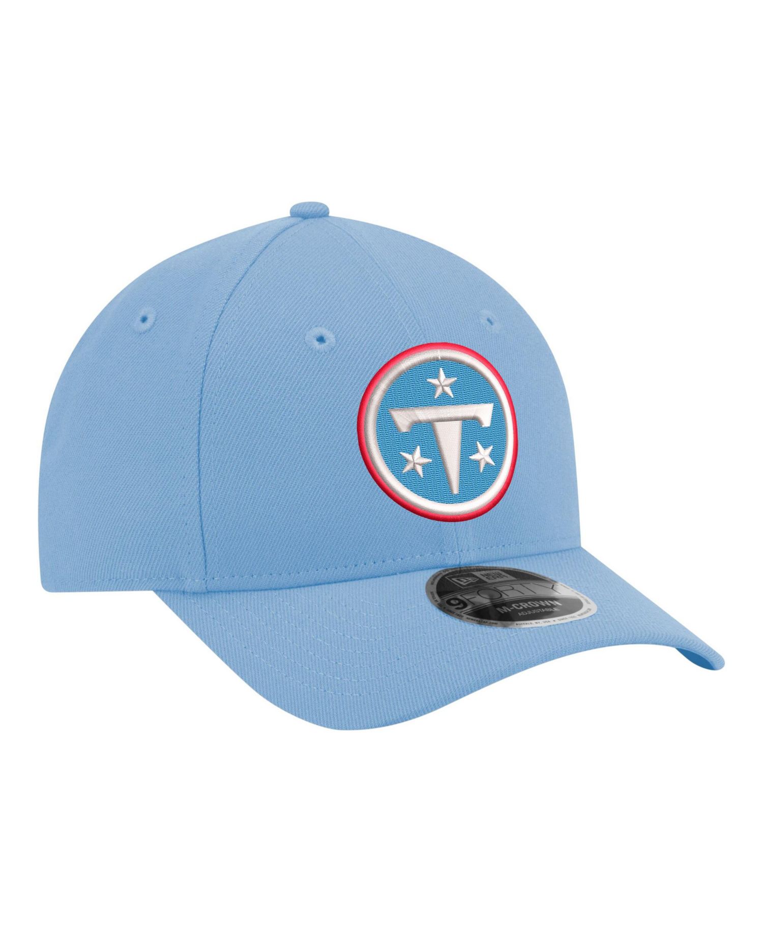 Men's Light Blue Tennessee Titans Primary Logo 9FORTY M-Crown Adjustable Hat