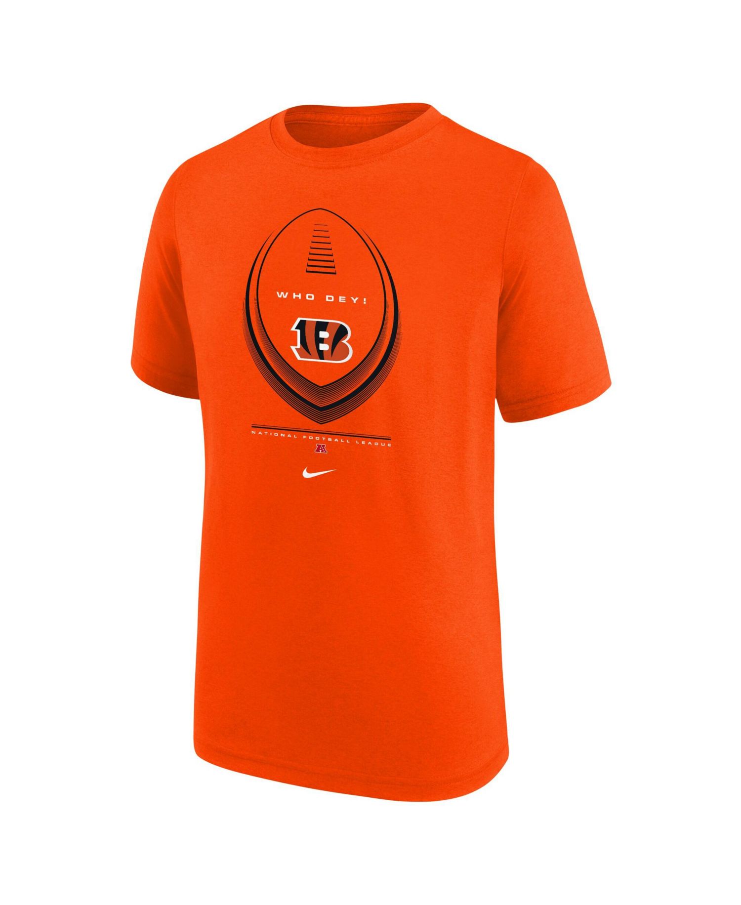 Big Boys and Girls Orange Cincinnati Bengals Icon Legend Dri-FIT T-Shirt